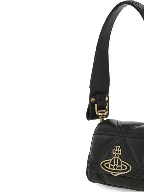 Borsa nera  con firma trapuntata Vivienne Westwood | 4201008RUL006UN401